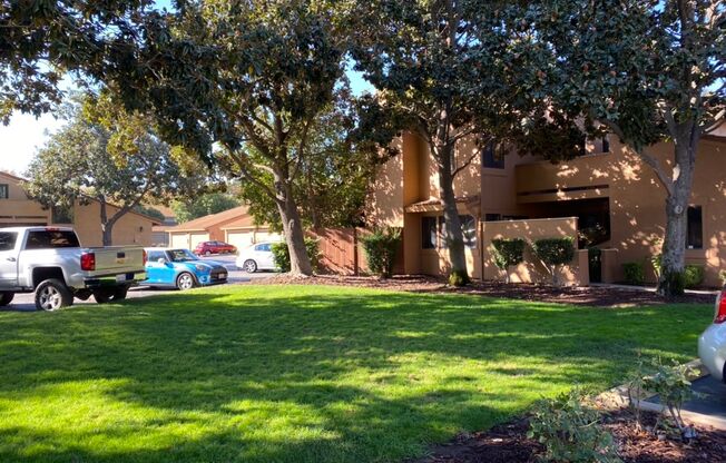 Two bedroom condo in Gated Community with 2 car garage!