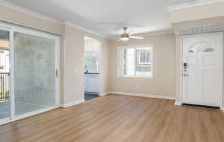 Living Room with Hard Surface Flooring