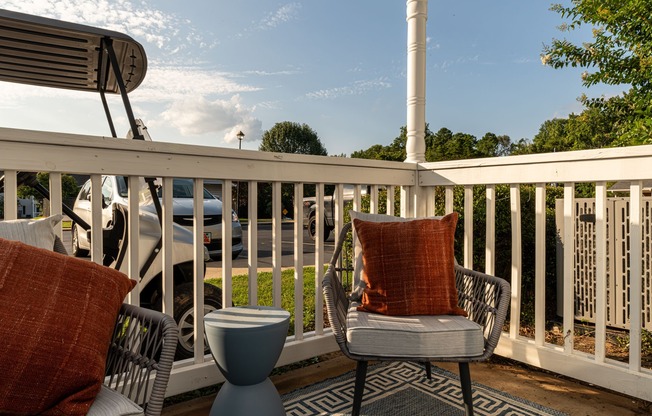 Private balcony/patio