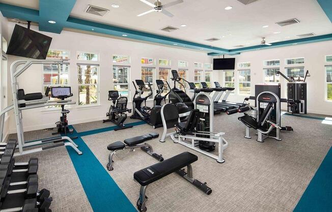 M South Apartments Fitness Center