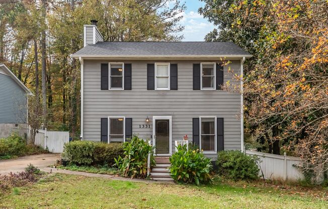 3 bedroom home in Durham w/ a large fenced in backyard!- Available January 1st