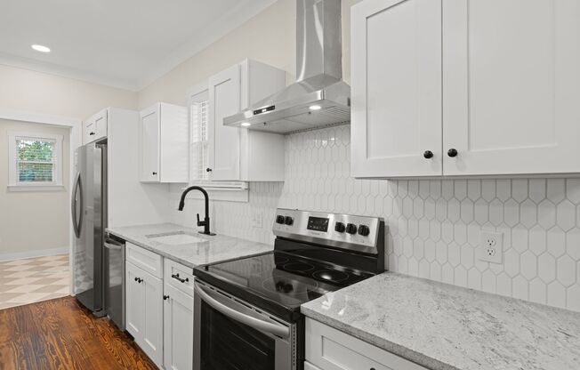 Completely remodeled 3 bedroom, 2 bath, midtown home.