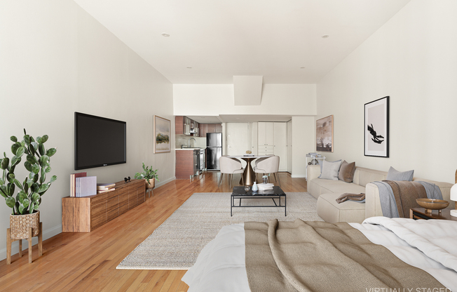Studio, 1 bath, 571 sqft, $4,800, Unit 4E