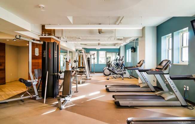 Fully-equipped fitness center - Eitel Apartments