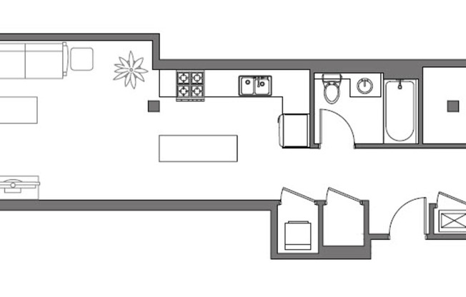 1 bed, 1 bath, 794 sqft, $5,050