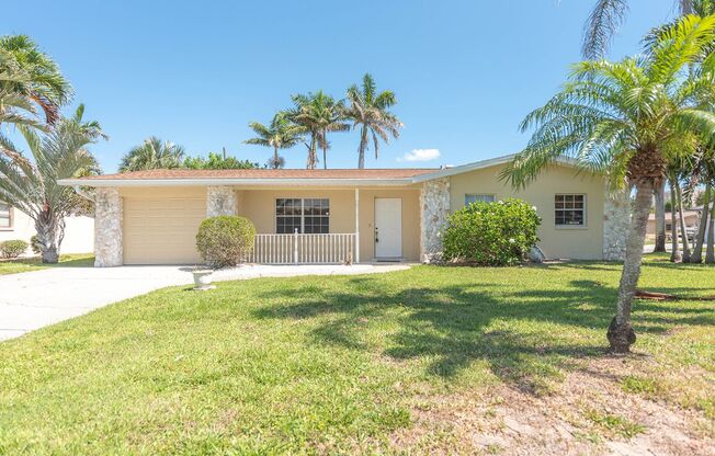 Indian Harbor Beach Stunner! Corner Lot Close to Beaches.