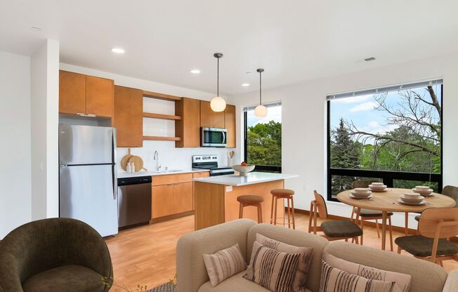 1 bed, 1 bath, 694 sqft, $1,375, Unit A419