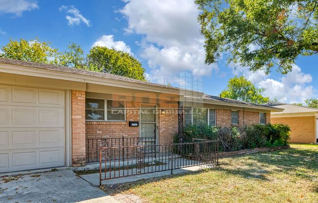 Spacious 4-bedroom, 2-bathroom home located in Fort Worth, TX.