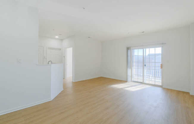 Living Room with Balcony and Hard Surface Flooring