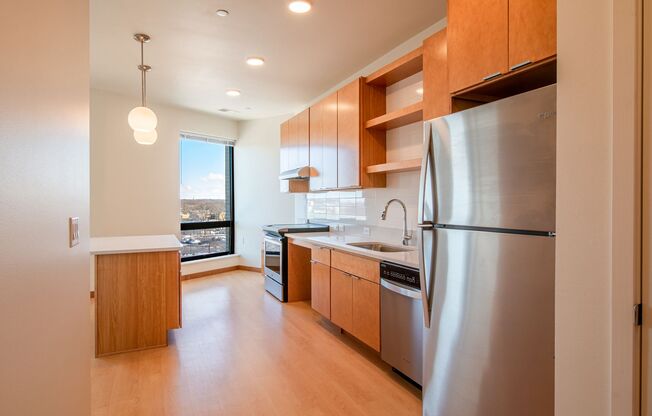 1 bed, 1 bath, 643 sqft, $1,540, Unit B411
