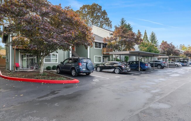 Cascade Woods parking lot