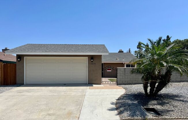 Recently remodeled throughout 3 bedrooms, 2 bath with large yard in Westwood community!