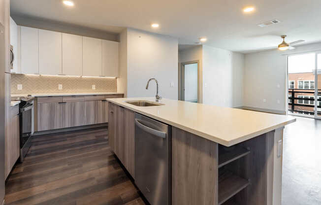 Kitchen with Stainless Steel Appliances