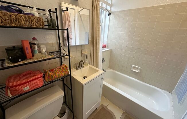 Close to Whole Foods - T Stop - Large Living Room - Natural Sun Light