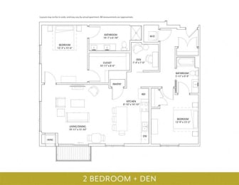 2 beds, 2 baths, 1,403 sqft, $3,139