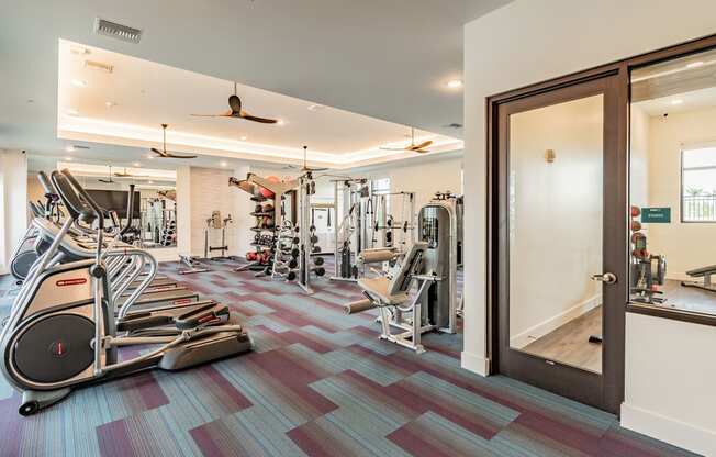 Fitness Center with Yoga Studio at Edge75, Florida