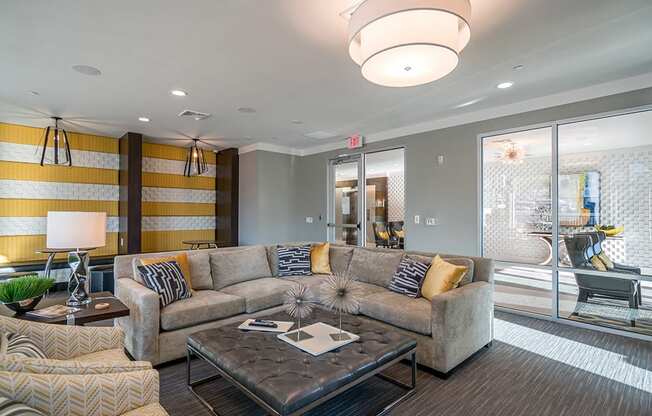 Social Lounge at Link Apartments® Glenwood South, North Carolina, 27603