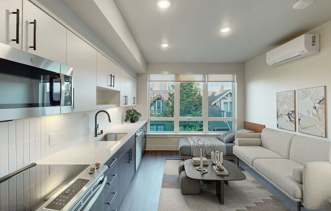 Studio, 1 bath, 400 sqft, $2,025, Unit 203