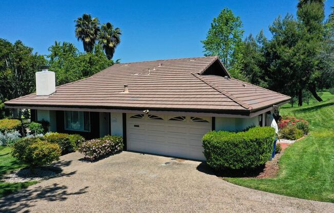 Sweeping Views! Rare and Peaceful 5-home enclave, original models of Oaks North Village 55+ living next to Community Center!