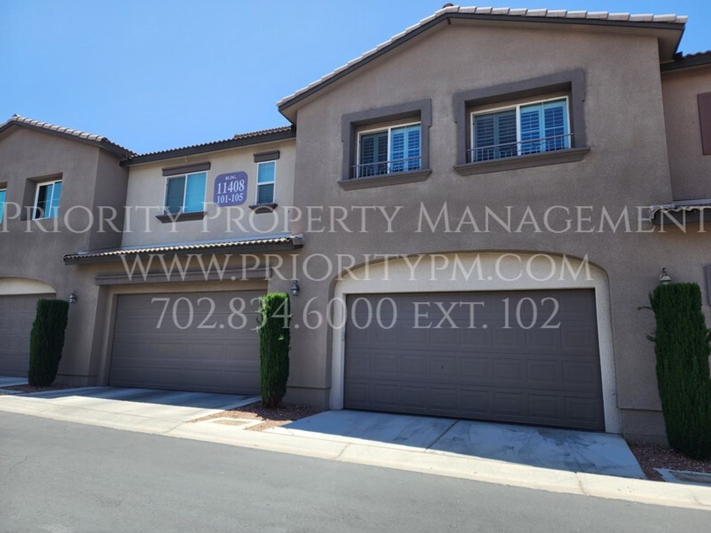 BEAUTIFUL 3 Bedroom WESTPARK CONDO IN SUMMERLIN WITH 2 CAR GARAGE!