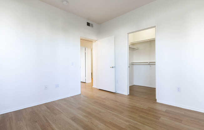 Bedroom with Hard Surface Flooring