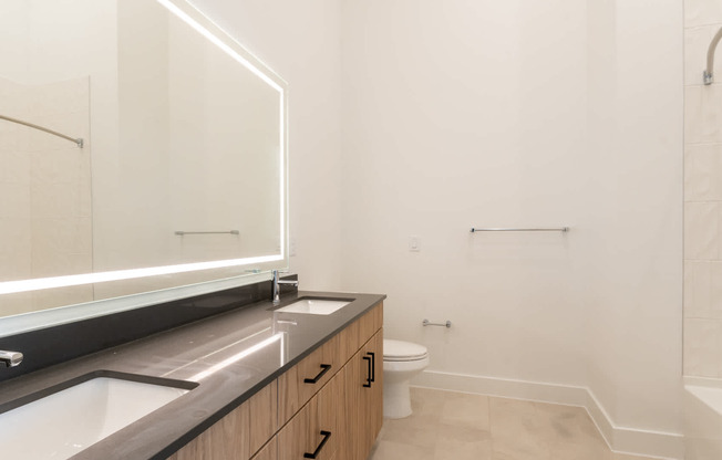 Bathroom With Double Vanity