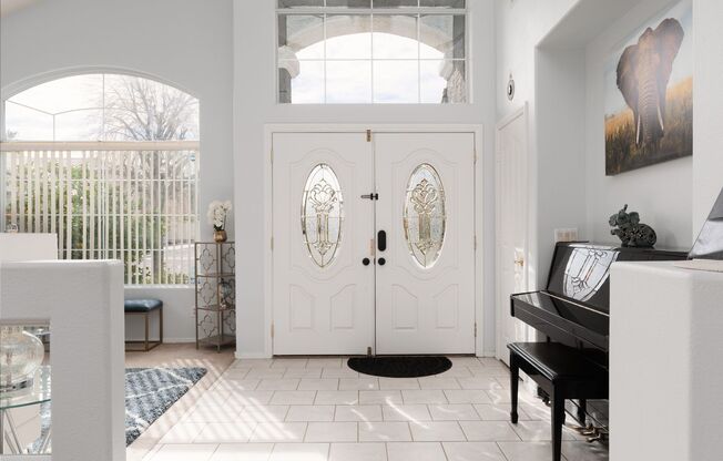 Fully furnished home with pool