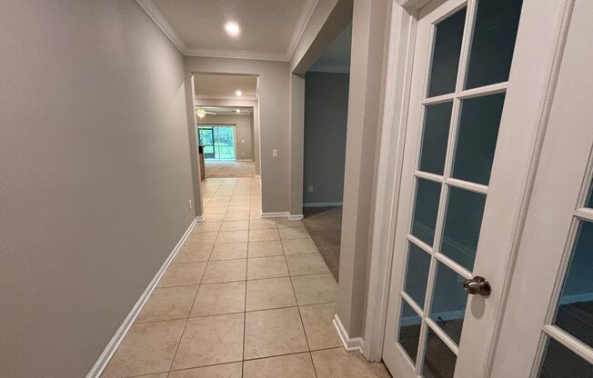 Modern 4 Bed 2 Bath Home. Double Garage. Screened in Lanai. Bonus Room. Minutes from World Golf Village!