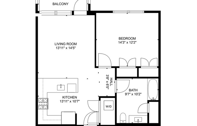 1 bed, 1 bath, 736 sqft, $2,495, Unit 231