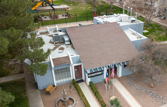 Leasing Office (aerial view)  La Privada in El Paso, TX 79907