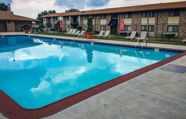 Carriage Park Apartments Pool Side