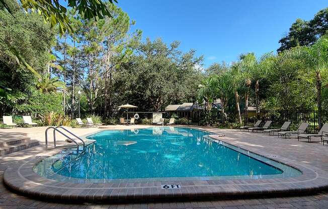 Pool View Aventine at Forest Lake Oldsmar Tampa Florida