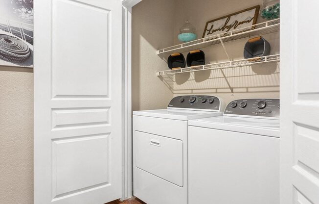 Washer and Dryer Included (In some homes) at The Fairways at Star Ranch, Hutto, Texas