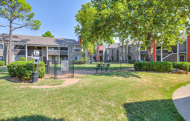 Dog Park with Equipment