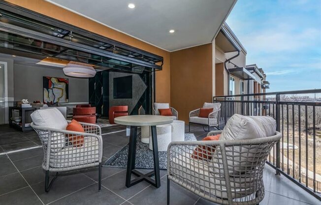a balcony or terrace at homewood suites by hilton houston stafford sugar