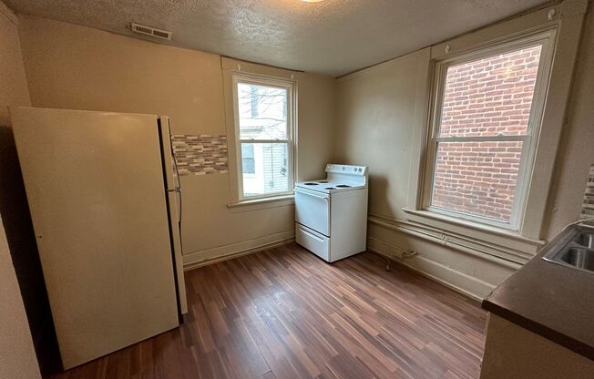Two bedroom upstairs apartment! Water included in rent