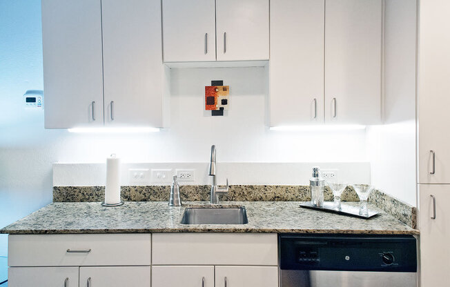 Granite Countertop Kitchen at The Palms on Main, Columbia, 29201