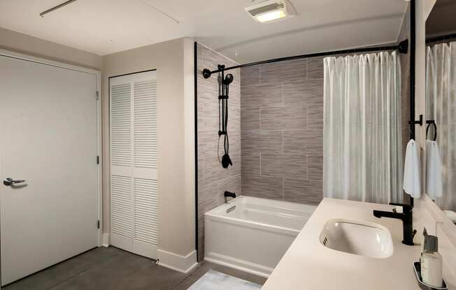 Venice on Rose Apartments Bathroom Luxury Bathrooms with Soaking Tubs