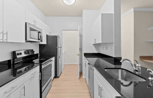 Kitchen with Stainless Steel Appliances