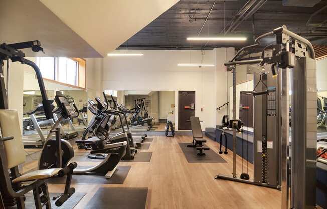 The Buckingham / The Commodore / The Parkway Apartments fitness center