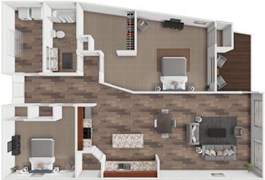 2 beds, 1 bath, 1,535 sqft, $1,485