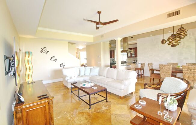 KAI MALU IN WAILEA, LUXURY 3bed/2.5bath Townhome with Wonderful Ocean Views, Fully Furnished - Residents Club including Infinity Pool, Jacuzzi, BBQ's and Gym