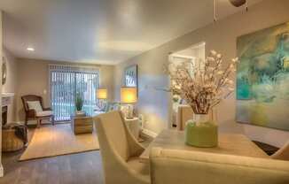 Dining And Living at Hangar 128 Apartments, Washington