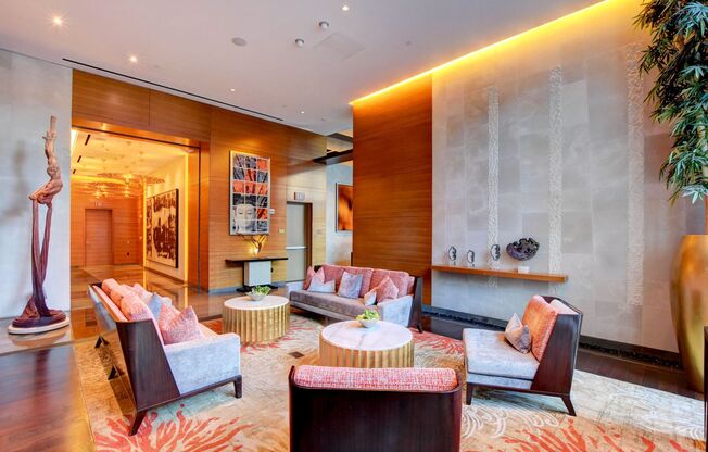 Stunning North Strip/City views from this UNFURNISHED 1+Den/1.5ba residence.