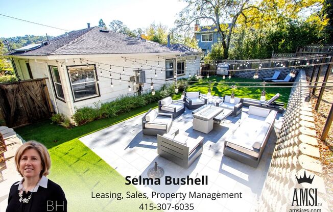 Stellar Kentfield Location-4Bed/1.5Ba