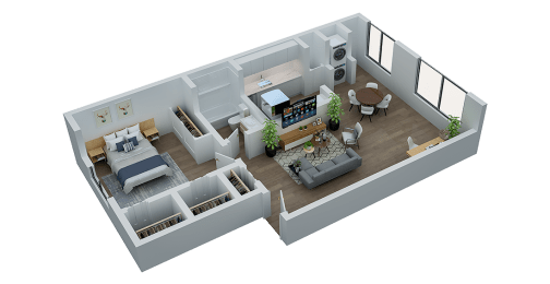 1 bed, 1 bath, 680 sqft, $1,226