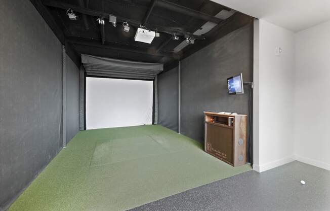 Golf Simulator at Aurora Apartments, MD, 20852