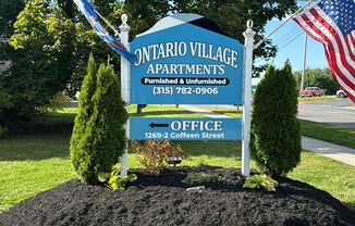 Ontario Village Apartments - Deluxe  2 Bedroom, 1 & 2 bath , Furnished  Apartment Options