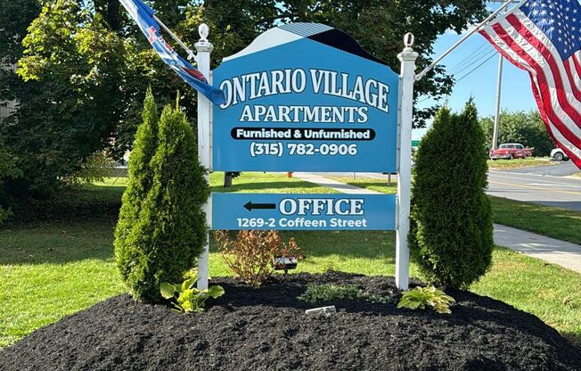 Ontario Village Apartments - Deluxe  2 Bedroom, 1 & 2 bath , Furnished  Apartment Options