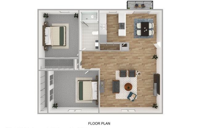2 beds, 1 bath, 890 sqft, $1,495, Unit 15